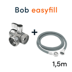 Bob easyfill | Dérivateur de robinet + Tuyau d’arrivée d’eau - 1