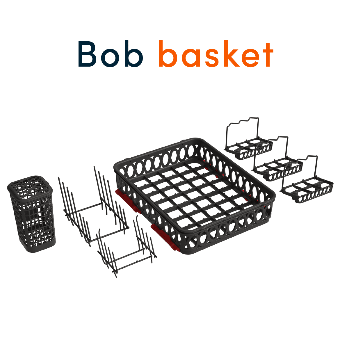 Bob basket | Panier complet pour Bob le mini lave-vaisselle - 1