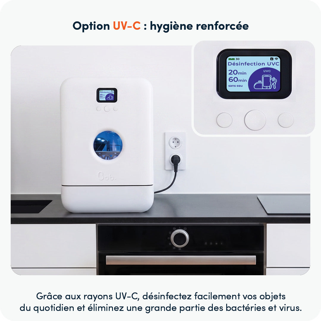 Bob le lave-vaisselle éco-compact : Toutes options - 2